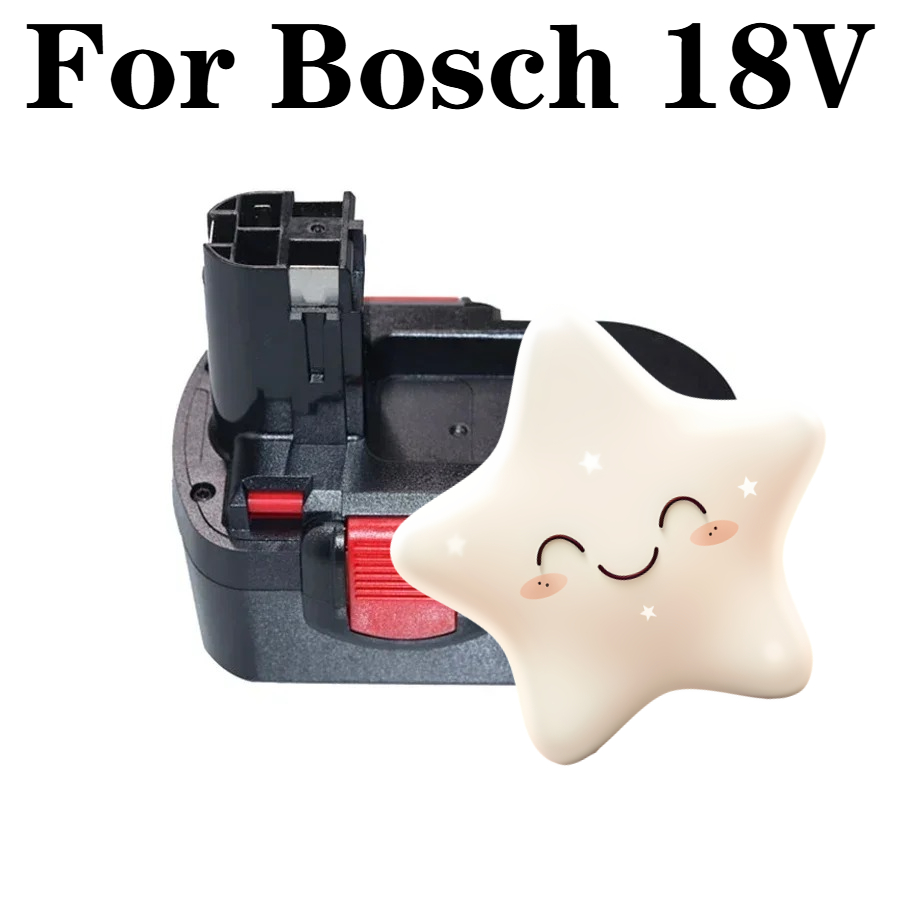 Bosch Drill Gsb 18V - Para bosch 18v 4800/6800/9800mah bat025 bateria