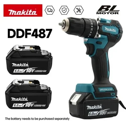 Makita Drill Ddf484 - Furadeira Sem Fio Makita 100% Original