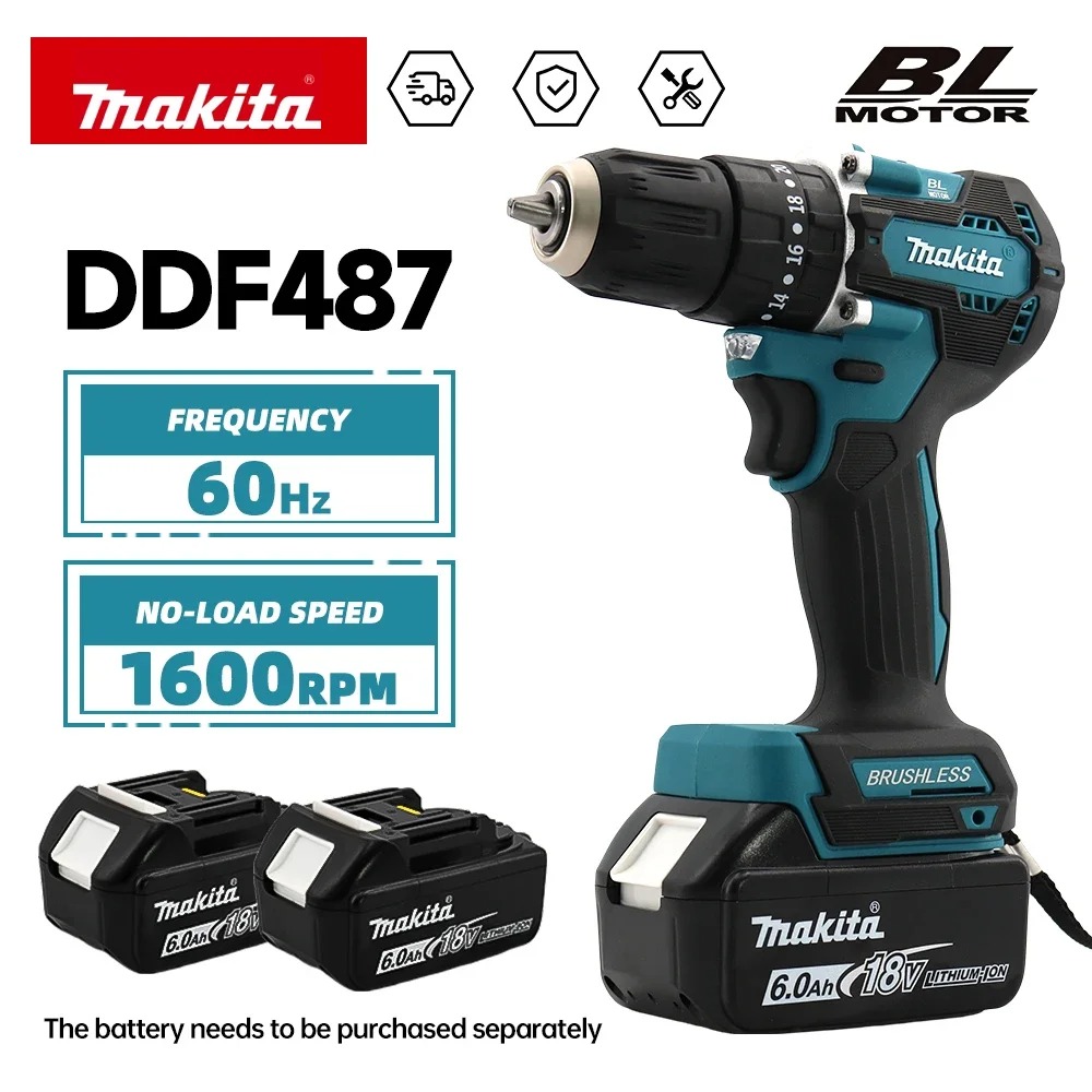 Furadeira de Impacto Sem Fio M - Makita Drill Ddf484 avaliação e preço
