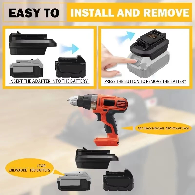 Adaptador de Ferramentas Black - Black+Decker Tool Cordless avaliação e preço