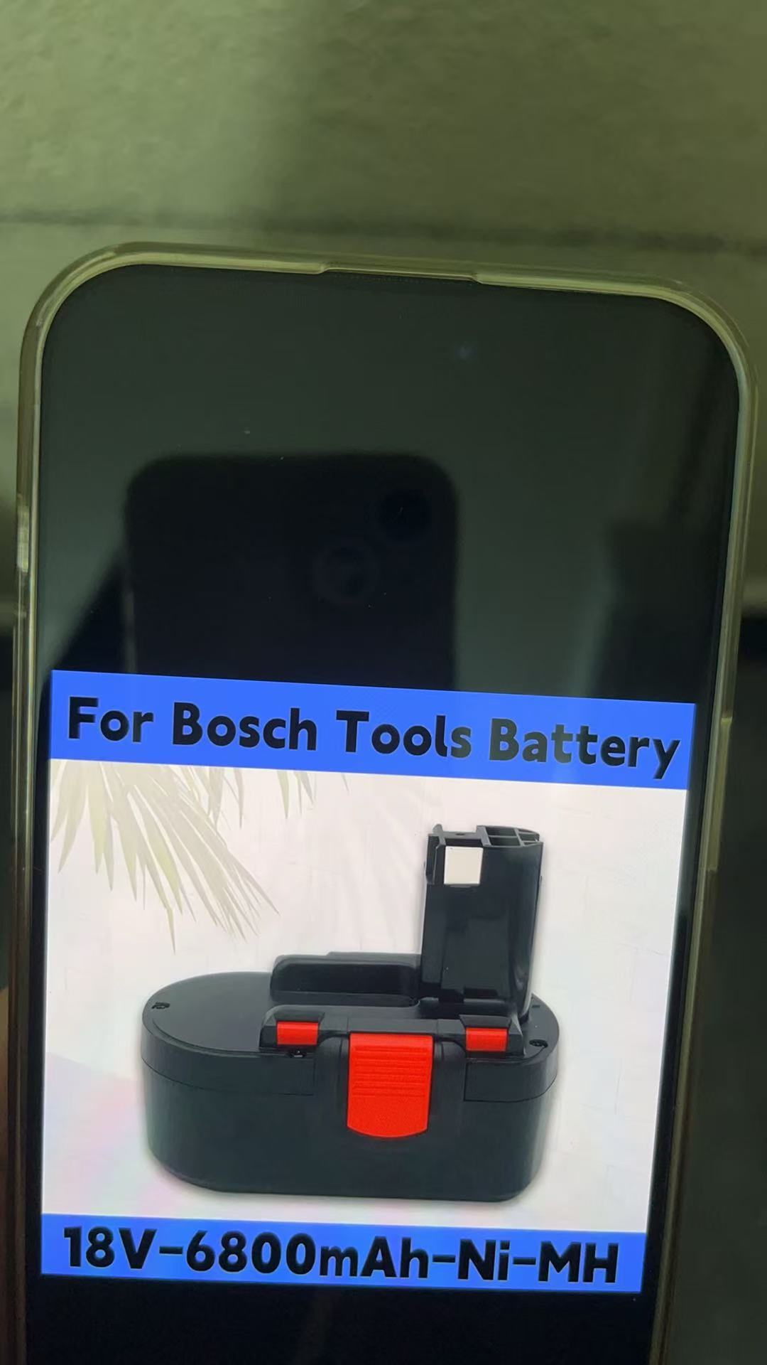 Bateria de 18v 6800mah para bo - Bosch Drill Gsb 18V avaliação e preço
